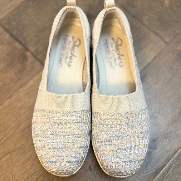 Skechers Women's Wilshire Blvd Hands Free Slip-On Gray Size 7.5 - Picture 9 of 10